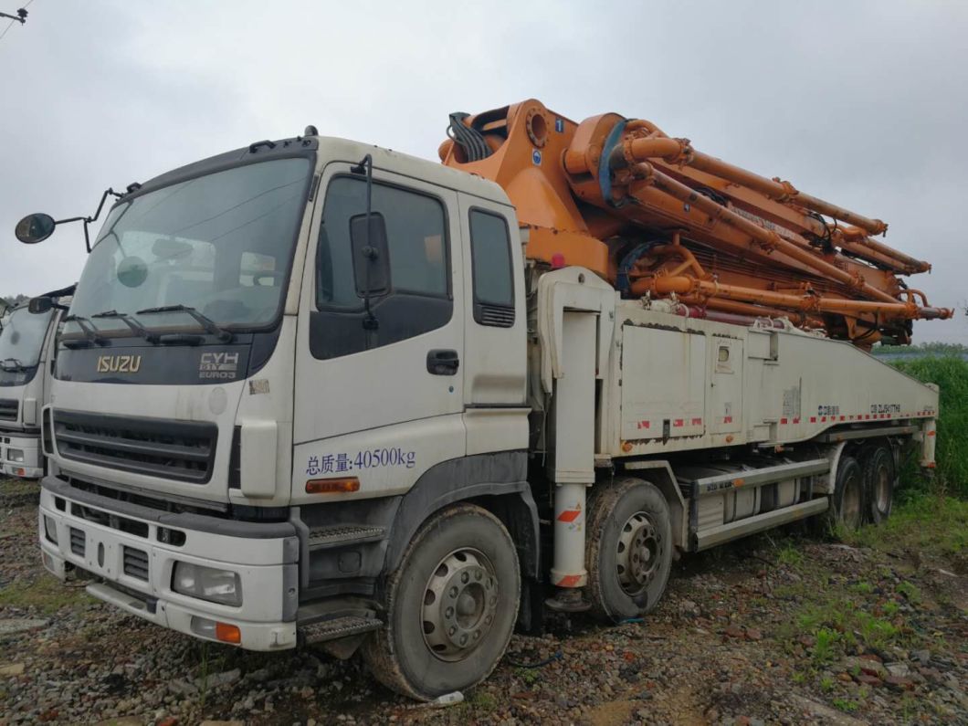 Zlj Concrete Mixer Truck 52 Meter Concrete Pump Truck Made in 2013