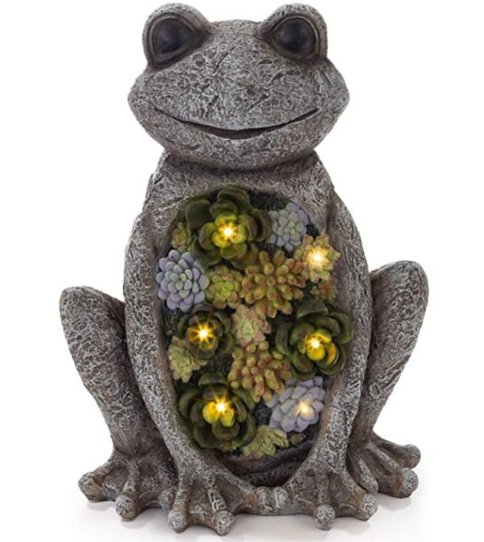 Buy cheap Multicolor 4Watt Polyresin Frog Decorative Solar Garden Lights from wholesalers