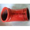 Buy cheap 13760202 Sany Concrete Pump Parts End Elbow 125x180 from wholesalers