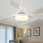 Buy cheap 220V Ceiling Fan Light LED Energy  Remote Control Ceiling Light Fan Indoor  Living Room White Ceiling Fan(WH-CLL-21) from wholesalers