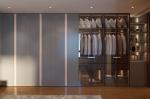 Modern Stainless Steel Modular Bedroom Wardrobe Sleek Design Durability And