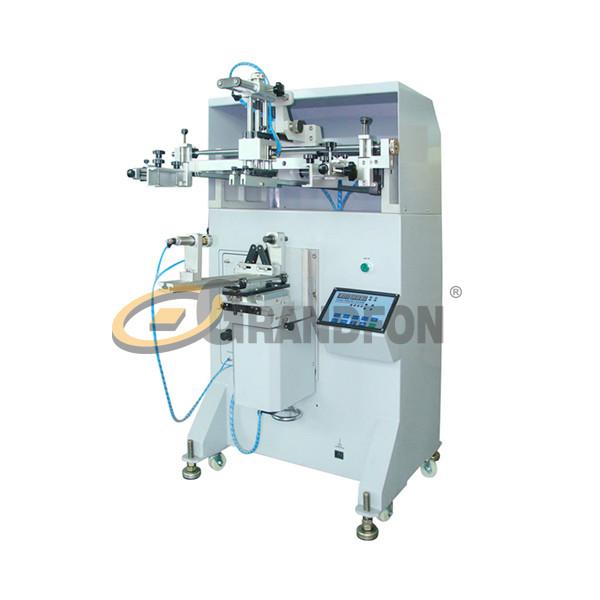 Quality semi-automatic pneumatic plastic cosmetic bottle screen printing machine for sale