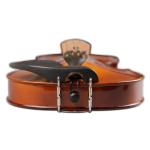 Ebony Parts Solid Wood 4/4 Electric Violin with Case (VE008) Muscial Instruments