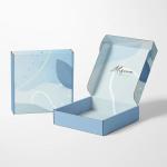 CMYK Color Custom Printed Corrugated Box For Garment Clothing Underwear Shipping