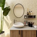 Wallpaper Rolls Tiles Design Wallpaper Self Adhesive Wallpaper 3D Bathroom
