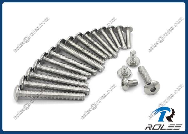 Buy cheap 18-8/316 Stainless Steel Hex Drive Truss Head Screw Allent Bolt from wholesalers