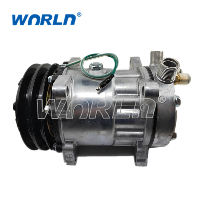 WXTK241 Truck AC Compressor For 7H15 12V Auto Conditioner Clutch 2A Model Pumps