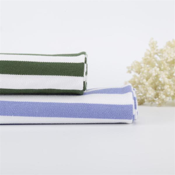 Buy cheap Comfortable And Not Easy To Deform And Breathable Striped Knit Fabric For Casual Wear from wholesalers