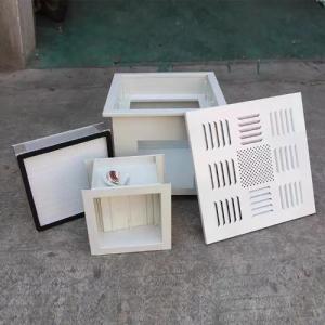 Buy cheap H13 Ceiling HEPA Filters Module HEPA Box In Terminal For Cleanroom from wholesalers