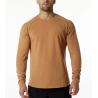 Buy cheap Factory Custom Logo Men′s Fitted Long Sleeve 94% Cotton 6% Elasticity Custom Logo Shirt from wholesalers