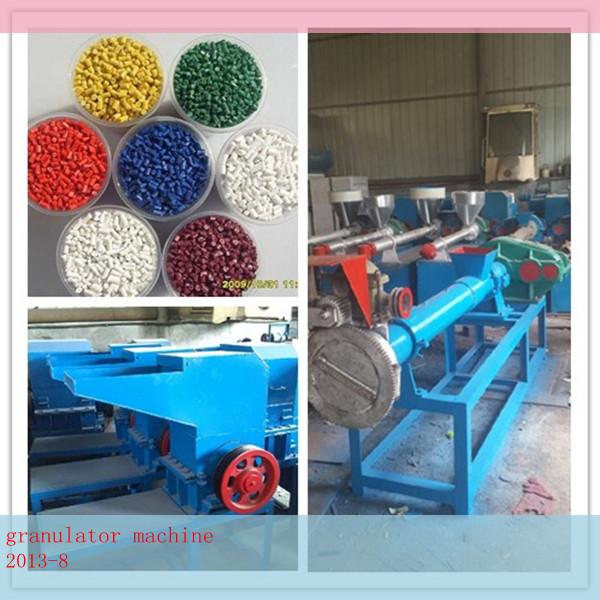 low failure wasted recycling production line plastic recycling granulator