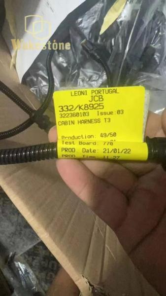 Buy cheap Durable K8925 Wiring Harness For JCB332 Excavator from wholesalers