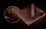 Ningbo virson custom printing Natural Jute + eco friendly PVC yoga mat for yoga