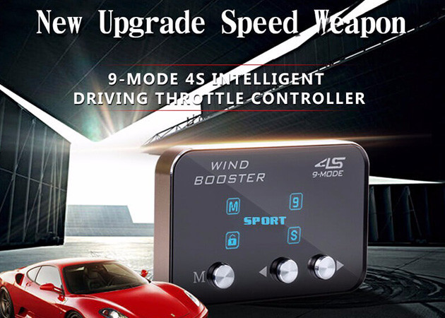 Windbooster 4S Car Throttle Controller Fuel Saving Electronic Throttle Accelerator