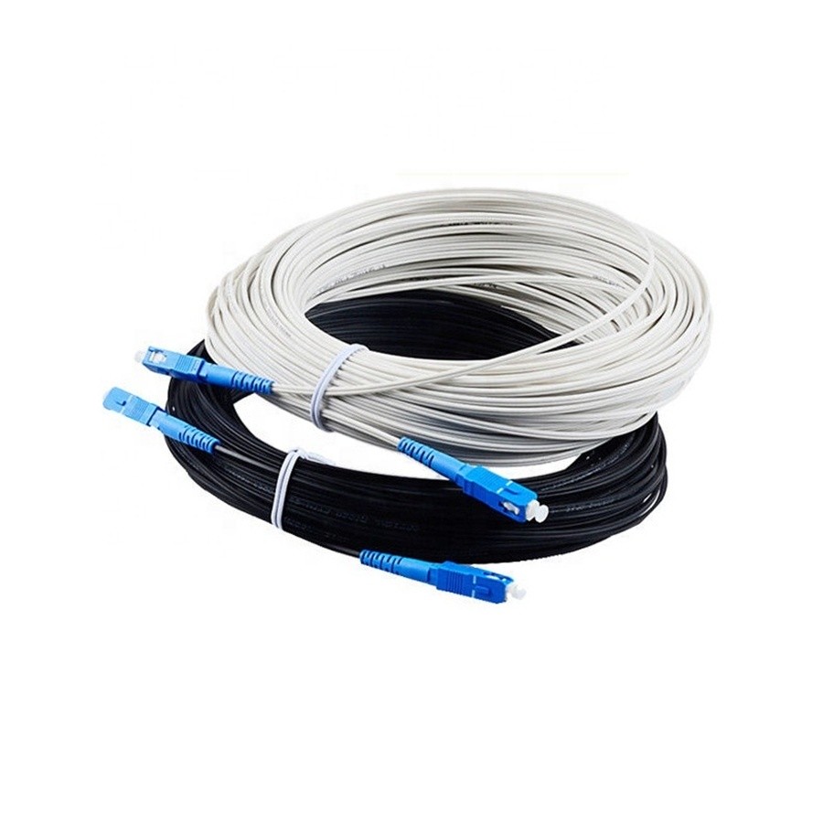 SC UPC APC SM G657A Simplex Indoor Outdoor FTTH Patch Cord 1core 2core