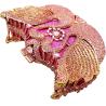 Buy cheap BOUTIQUE DE FGG WOMEN SWAN CLUTCH CRYSTAL EVENING BAGS WEDDING PARTY DINNER LADIES RHINESTONE MINAUDIERE HANDBAG from wholesalers