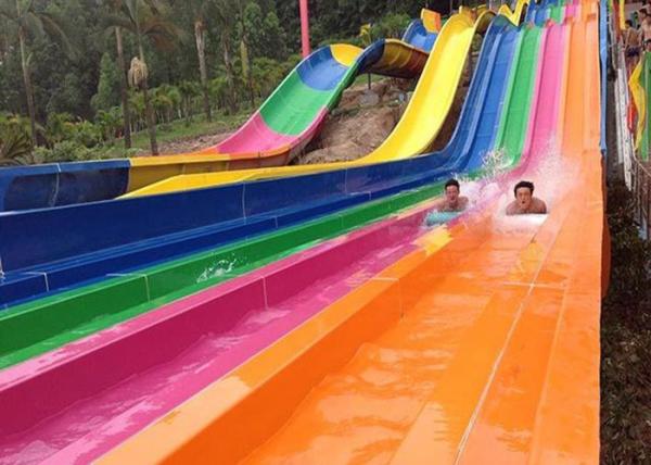 Buy cheap Custom Racing Side By Side Water Slide from wholesalers