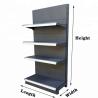 Buy cheap Hot Sale High Quality Can Custom Shopping Center Q235 Cold Rolled Steel Supermarket Gondola Shelf from wholesalers