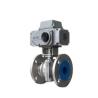 Buy cheap Fluorine Electric Control Ball Valve Carbon Steel Flange Connection from wholesalers