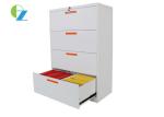 Commercial 4 Drawer Steel Filing Cabinet Lateral File Storage Cabinets Dust