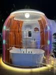 PC Steel Structure Bubble Geodesic Moveable Dome Tent Green House Outdoor