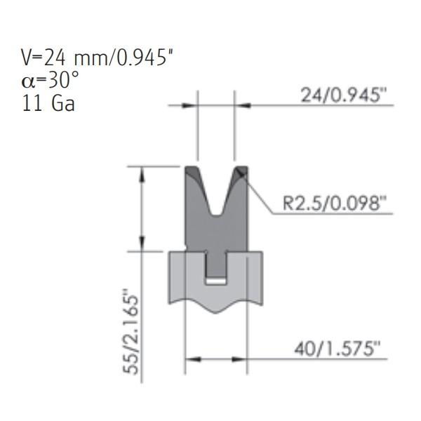 Buy cheap High Toughness Press Brake Die Press Brake Tooling 500mm Bottom Die from wholesalers