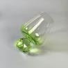 Buy cheap Hand-blow Wine Glass With Crystal Base Color Gradient Unique Wine Glass For Gift For Party from wholesalers