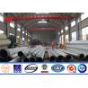 Buy cheap 80ft 90ft Steel Electric Pole For Transmission Line Project from wholesalers