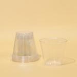 5OZ Transparent PS Plastic Disposable Cup FDA SGS Certified For Juice