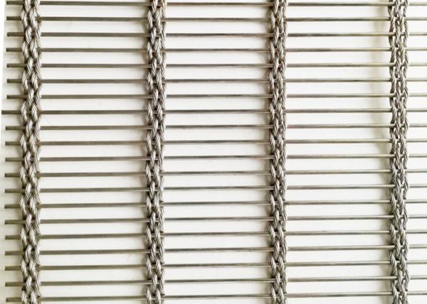 Buy cheap Exterior Facade Stainless Steel Architectural Mesh 100m Metal Grill Mesh from wholesalers