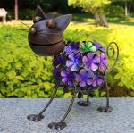 9.8 Inch Cat Solar Statue