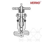 High Temperature Cast Steel Globe Valve / High Pressure Stop Valve Power Station