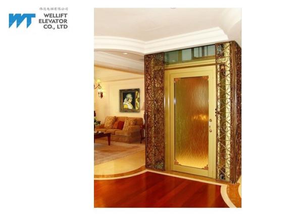 Buy cheap High End Villa Home Elevators And Lifts Adopts Gearless Drive Main Power 380V / 220V from wholesalers