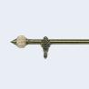 Buy cheap Flexible Length Pipe Curtain Rods End Finial Hardware Metal Curtain Pole Head from wholesalers