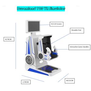 Buy cheap Electric Vr Simulator Machine 9d Virtual Reality Simulator 4K Resolution For Theme Park from wholesalers