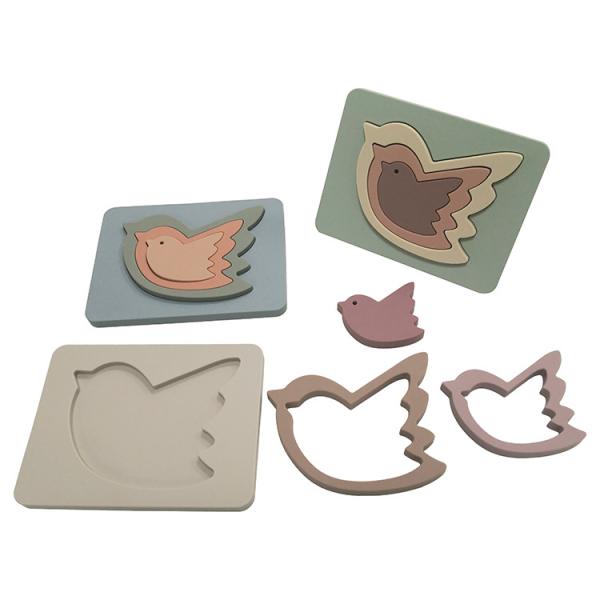 Buy cheap BPA Free Silicone Animal Toys , CE Approved Baby Puzzle Toys from wholesalers