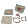 Buy cheap BPA Free Silicone Animal Toys , CE Approved Baby Puzzle Toys from wholesalers