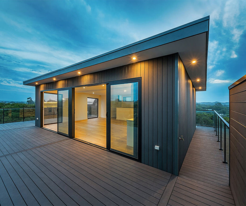 150*23mm Fireproof Luxury Co-Extrusion Plastic Cladding for Outdoor Panel 2022 Design