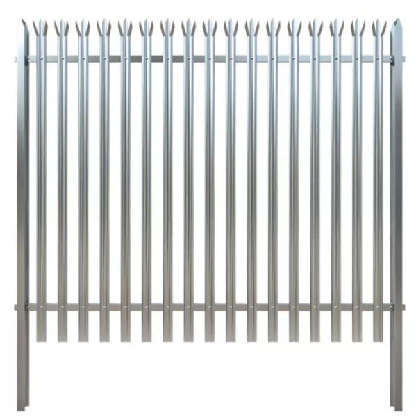 Buy cheap Highway Rot Proof Metal Palisade Fencing Galvanized Steel 6m Height from wholesalers