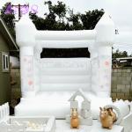 10ft Kids Party Bouncer Inflatable White Wedding Bouncy Castle Inflatable Mini