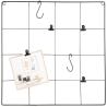 Buy cheap Metal wire wall grid hanging clothes display racks from wholesalers