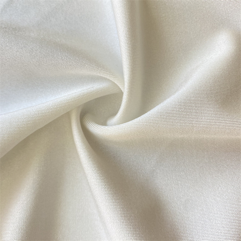 Apparel Vest Polyester Spandex Textured Jersey Fabric With Color Fastness 3.5-4 Grade