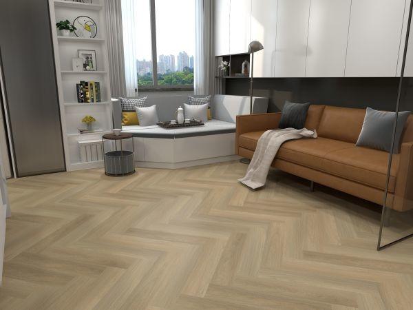 Buy cheap Herringbone Click Lock SPC Vinyl Flooring Water Proof 12 Mil from wholesalers
