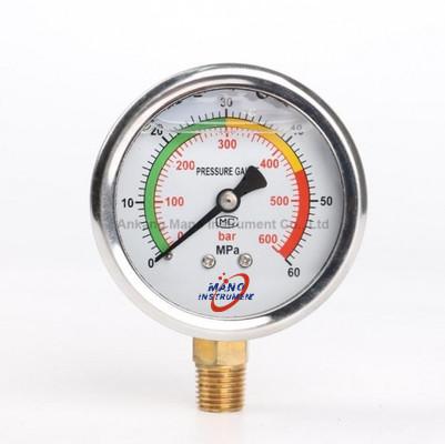 Buy cheap PG-026 Special pressure gauge for high pressure equipment from wholesalers
