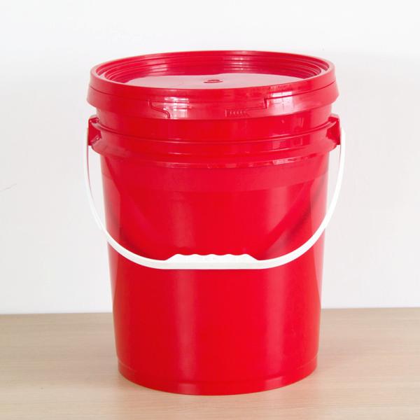 Packaging Container 1-50L Capacity Customized Logo Plastic Round Bucket Pail for