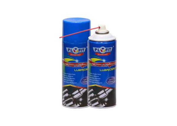 Buy cheap Tin Can 400ml Dry Silicone Oil Based Car Lubricant Spray from wholesalers