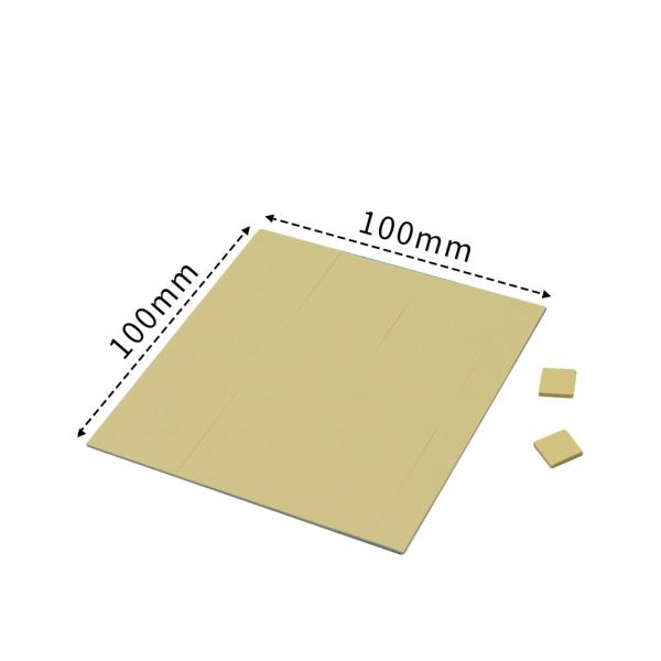 Buy cheap OEM / ODM heat resistant silicone pad Thermal Conductivity Insulating from wholesalers