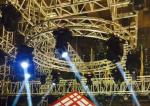Aluminum Alloy Stage Lighting Stands And Trusses Flame Retardant 2 Years
