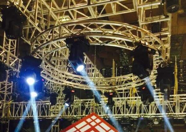 Buy cheap Round Dj Light Aluminum Roof Truss 350-1200 Kg Max Loading Easy Dismantle from wholesalers