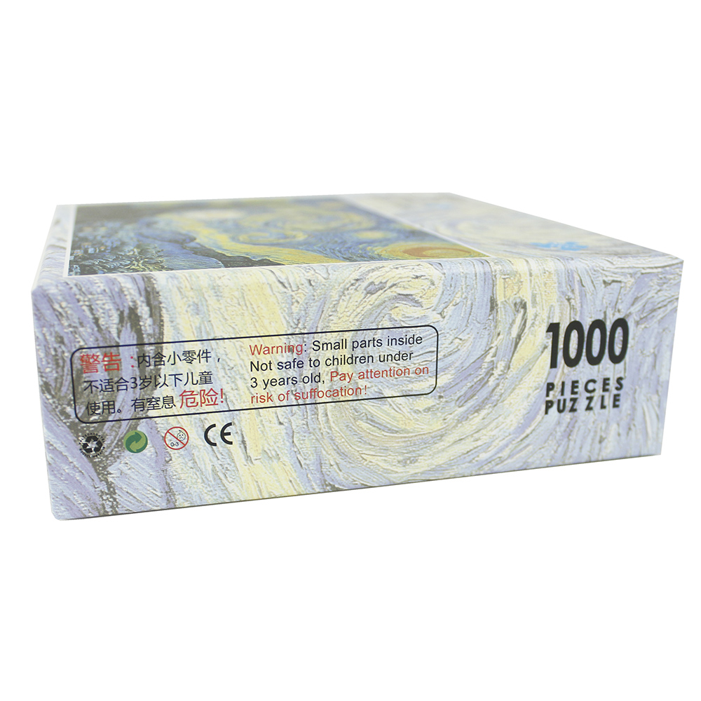 Wholesale Custom Sublimation 1000pcs Cartoon Paper Jigsaw Puzzle for Children Adults